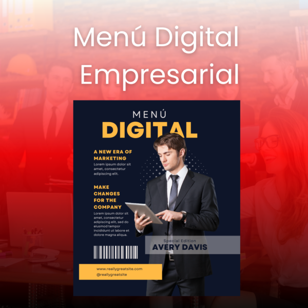 Menú Digital Empresarial